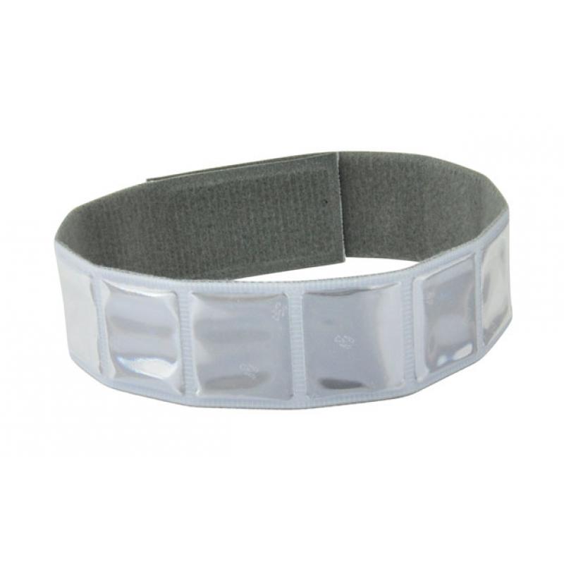 Купить Светоотражающая полоса Longus, 3x38см velcro EN1335 белая